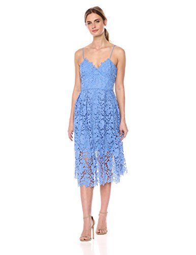 JS Collection Embroidered Midi Midi - Midi Length Dress Deals & Offers