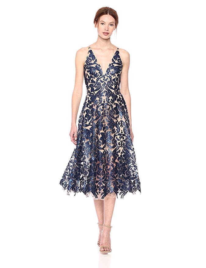 green emerald velvet dress Blair Dress – Dress the Population main image 0